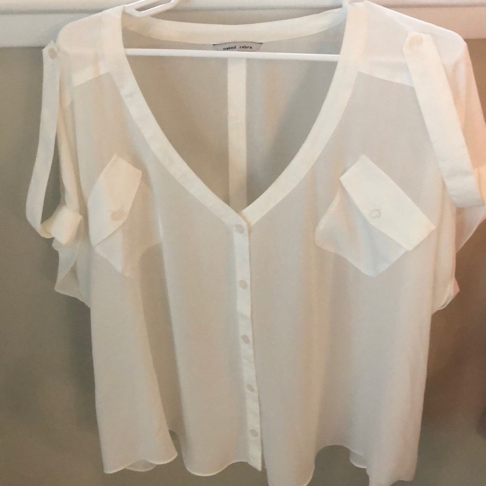 Sheer blouse